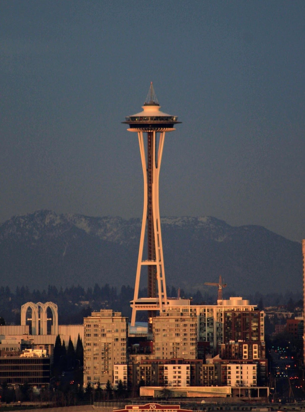 Space Needle Golden Hour